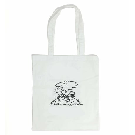 “雑草”Tote Bag / White