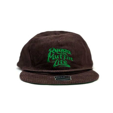 RAGGAMUFFIN LIFE Corduroy Tracker Cap - BROWN