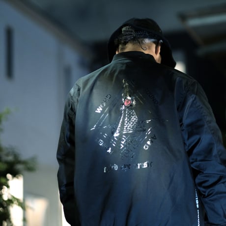 VINYL JUNKIE - Red Eye Music Jacket / Black