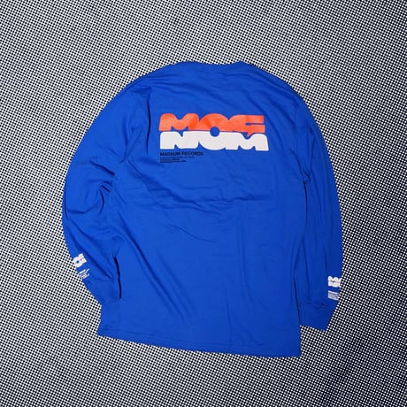 MAGNUM RECORDS LIQUID LOGO L,S Tee  / Royal Blue