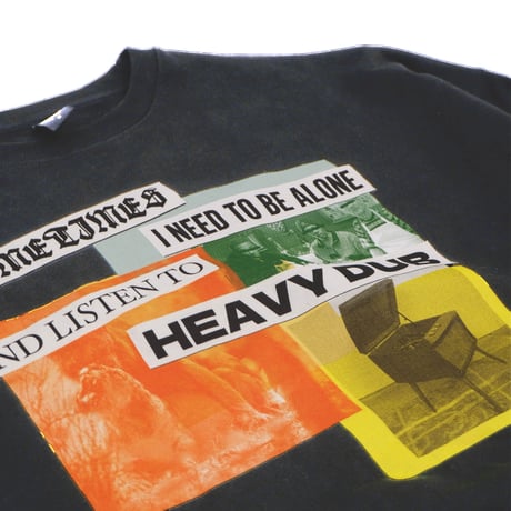 HEAVY DUB VINTAGE TEE SHIRTS / Vintage Black