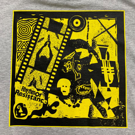 VINYL JUNKIE x MOANDMO - RHYTHM OF RESISTANCE & mo Tee / Gray
