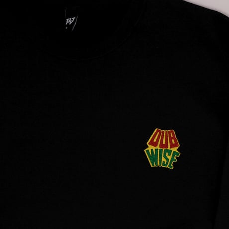 DUBWISE LOGO CREWNECKSWEAT / Black