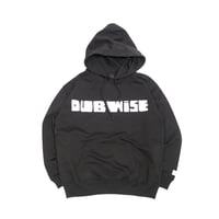 VINYL JUNKIE DUB WISE HOODIE / BLACK