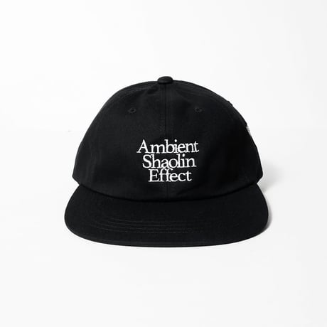 Ambient Shaolin Effect Dad Cap 2／Black