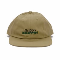RAGGAMUFFIN LIFE  STREET LOGO CAP - khaki