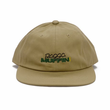 RAGGAMUFFIN LIFE  STREET LOGO CAP - khaki