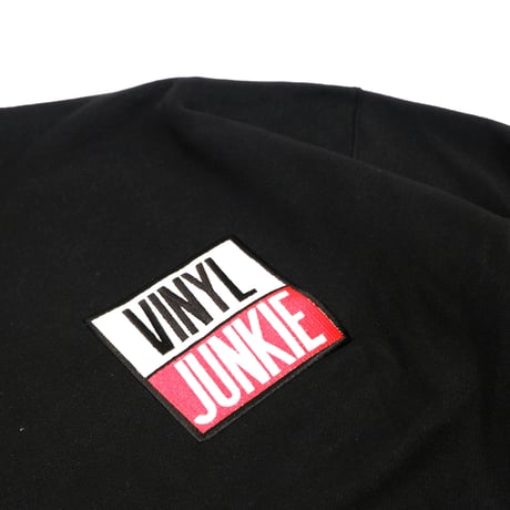 VJ BOX LOGO CREW NECK SWEAT SHIRTS / Black