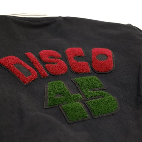 DISCO45 MELTON STUDIUM JACKET / Black
