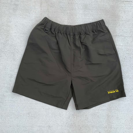 DISCO 45  70’s  NYLON SHORTS / Olive