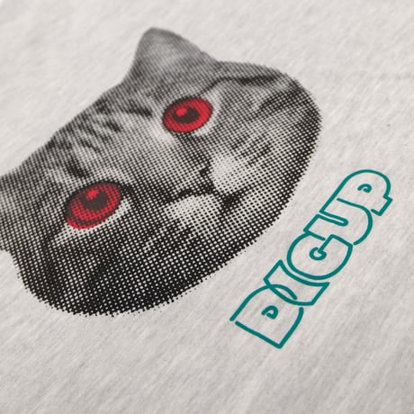 DIGUP CAT TEE SHIRTS / Ash