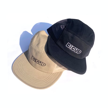 DIG UP LOGO CAMP CAP / khaki