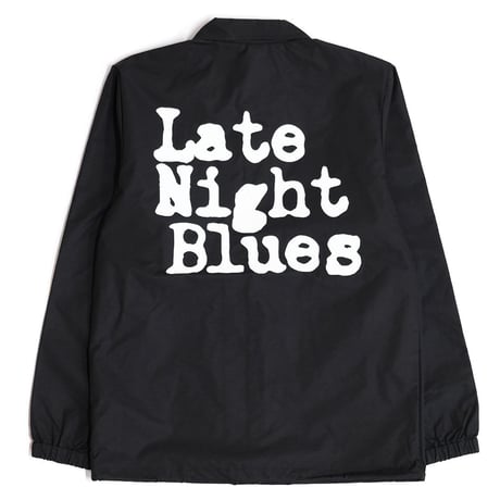 VINYL JUNKIE - Late Night Blues Coach Jacket