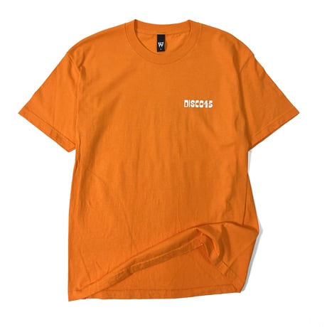 VINYL JUNKIE - Dub Down Babylon Tee / ORANGE