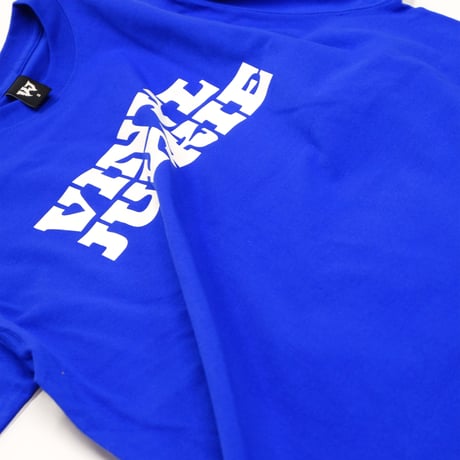 VINYL JUNKIE LOGO Tee / Royal Blue