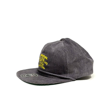 RAGGAMUFFIN LIFE Corduroy Tracker Cap - GRAY