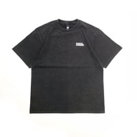 VINYL JUNKIE LOGO Tee / Fade Black