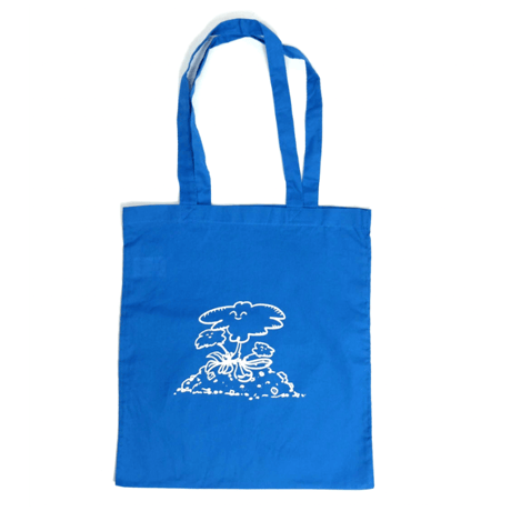 “雑草”Tote Bag / Blue