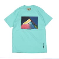 VINYL JUNKIE - DUB RENAISSANCE Tee - Pyramid / CELADON GREEN