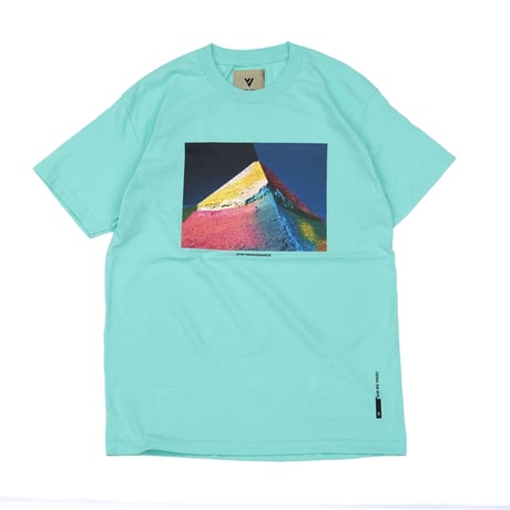 VINYL JUNKIE - DUB RENAISSANCE Tee - Pyramid / CELADON GREEN