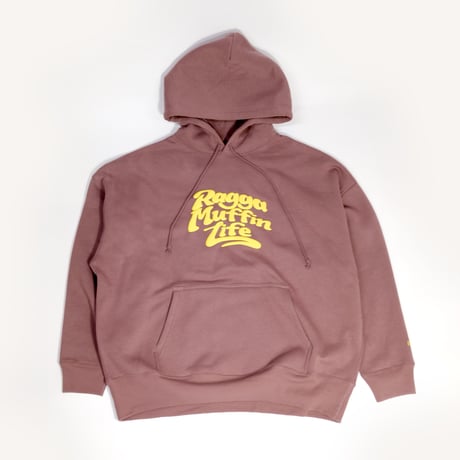 RAGGAMUFFIN LIFE BIG PULL OVER HOODIE / Merlot