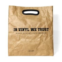 VINYL JUNKIE - TYVEK Bag