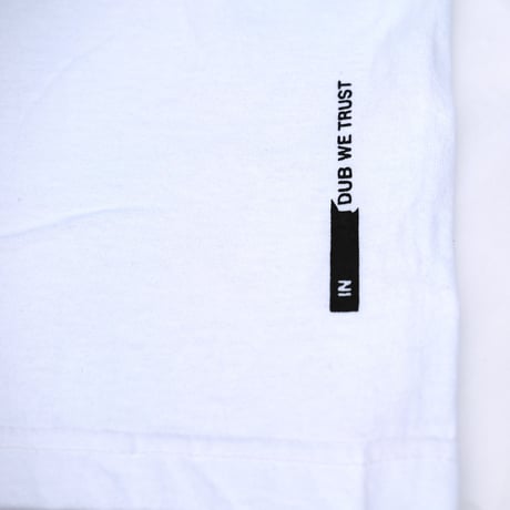 VINYL JUNKIE - DUB RENAISSANCE Tee - Pyramid / WHITE