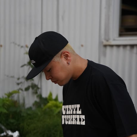 VINYL JUNKIE LOGO CAP / Black