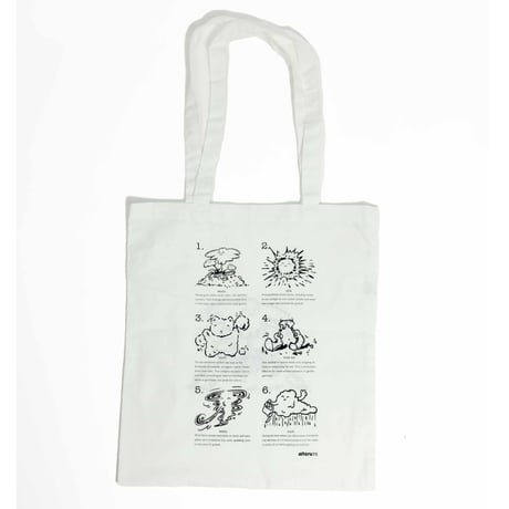 “雑草”Tote Bag / White