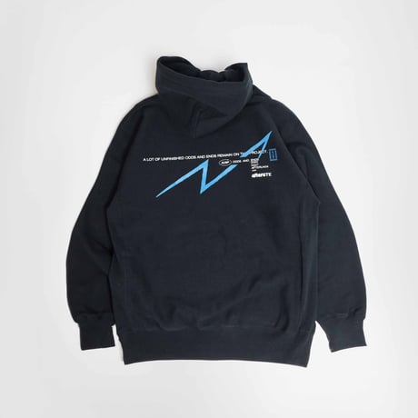 "Letter Logo”Hoodie / Navy