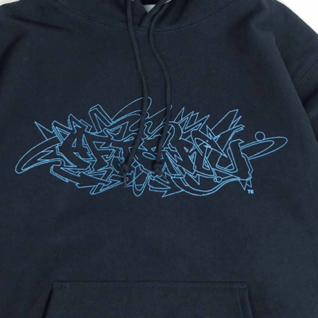 "Letter Logo”Hoodie / Navy