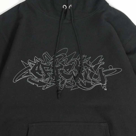 "Letter Logo”Hoodie / Black