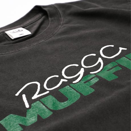 RAGGAMUFFIN LIFE  STREET LOGO TEE / Vintage Black