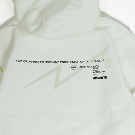 "Letter Logo”Hoodie /  White