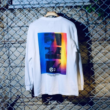 VINYL JUNKIE - Third Eye Music Ver.2 Long Sleeve Tee / White