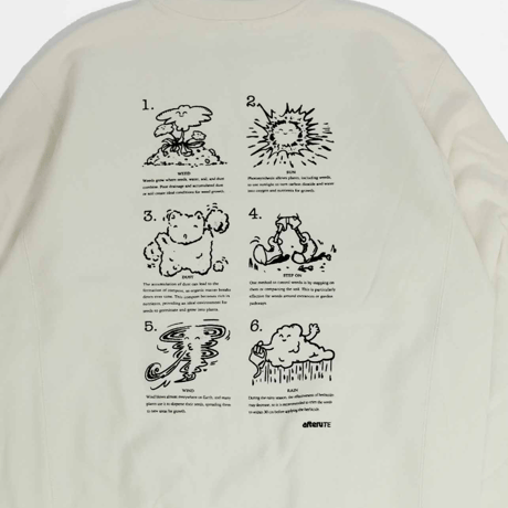 “雑草”Crewneck Sweat