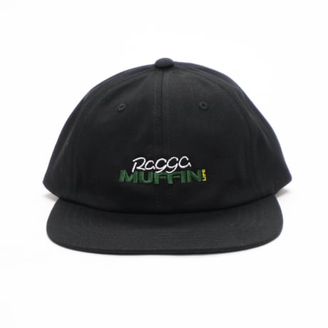 RAGGAMUFFIN LIFE  STREET LOGO CAP / Black