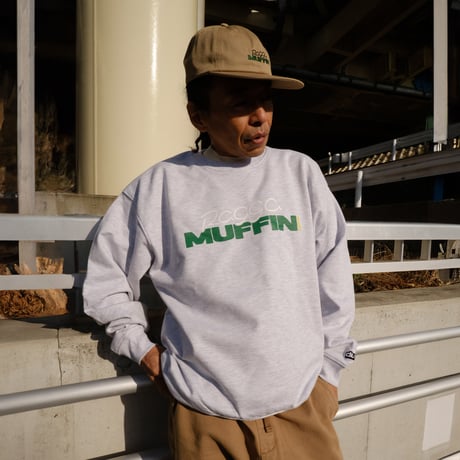 RAGGAMUFFIN LIFE  STREET LOGO  SWEAT / Ash