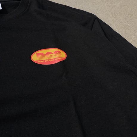 DIG UP CULTURE SUPPLY LONG SLEEVE TEE SHIRTS / Black