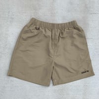 DISCO 45  70’s  NYLON SHORTS / Sand Khaki
