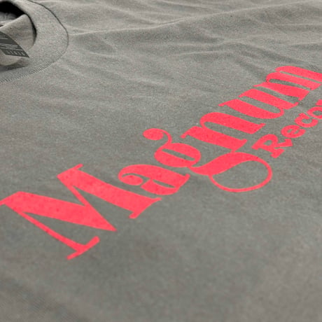 MAGNUM RECORDS　OLD  LOGO TEE SHIRTS / Sumi Black