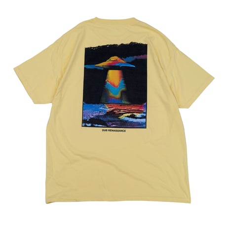 VINYL JUNKIE - DUB RENAISSANCE Tee - UFO / BANANA