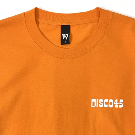 VINYL JUNKIE - Dub Down Babylon Tee / ORANGE