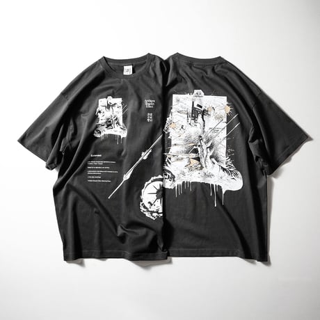 Ambient Shaolin Effect Tee / Sumi Kuro