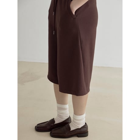 《予約販売》bermuda sweat pants/2colors_np1231