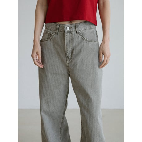《予約販売》herringbone jeans/2colors_nj0187