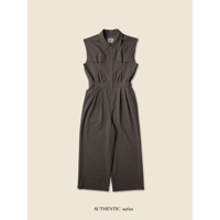 - AUTHENTIC series - AUTHENTIC jump suit/melange brown_an0012
