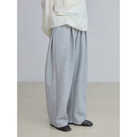 《予約販売》tuck oval sweat pants_np1207