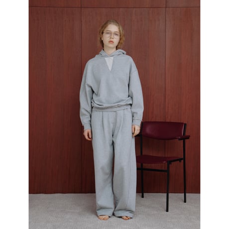 - AUTHENTIC series - mannish sweat hoodie/2colors_an0052