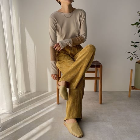 【nokcha original】material lib tops/2colors_nt0878